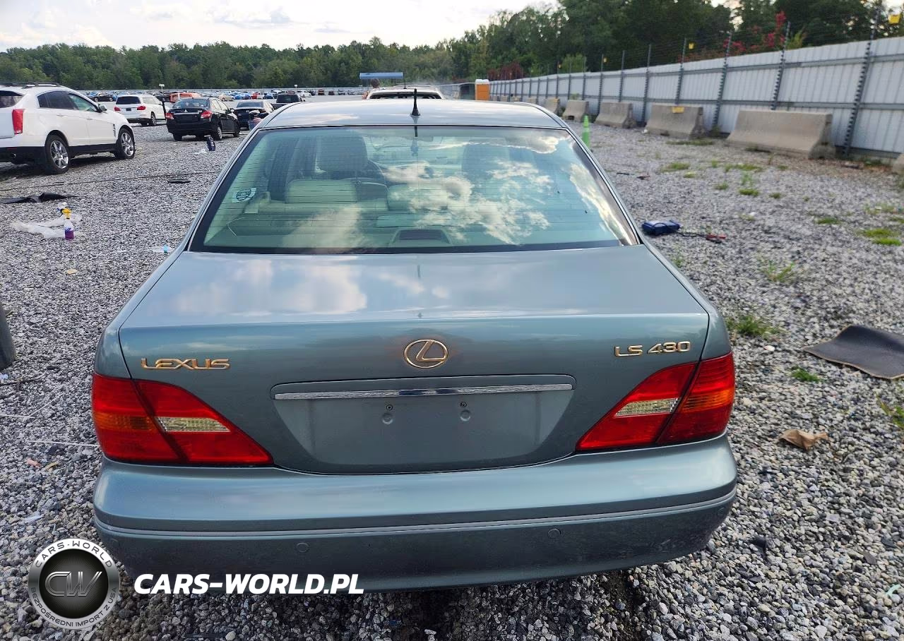 2003 Lexus Ls 430 VIN:JTHBN30F830113701 - 6