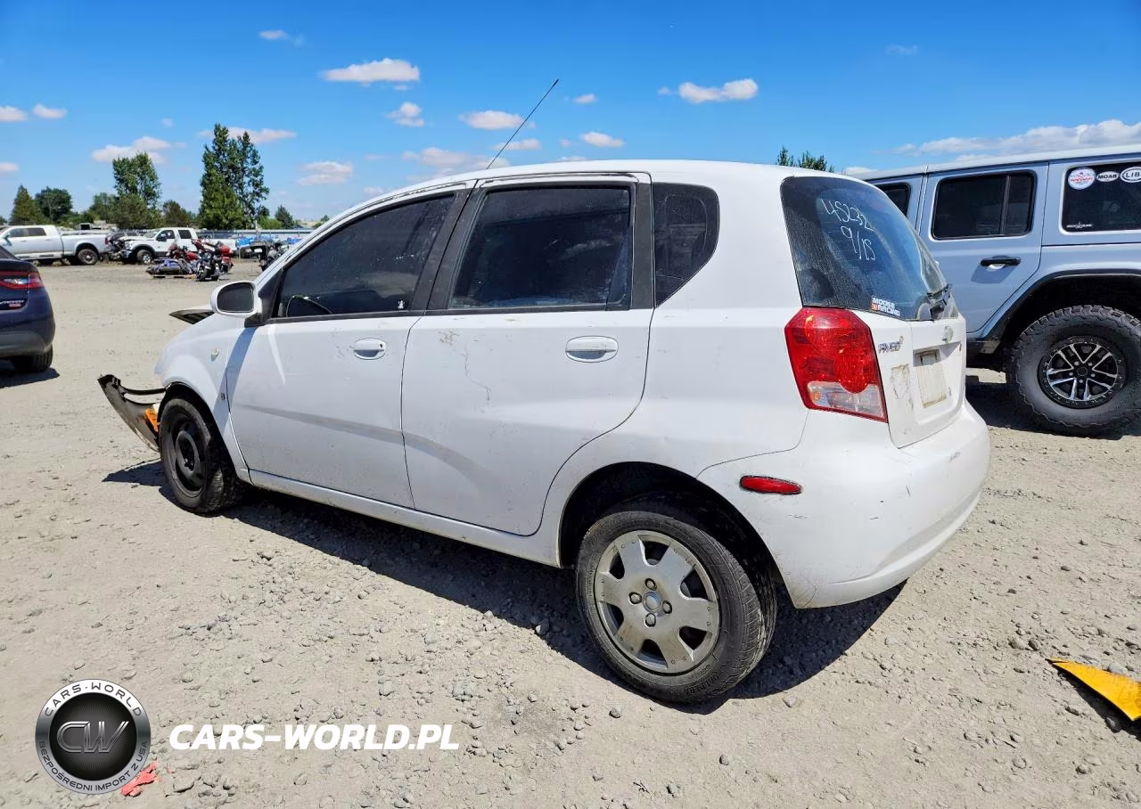 2008 Chevrolet Aveo Base VIN:KL1TD66608B256131 - 2