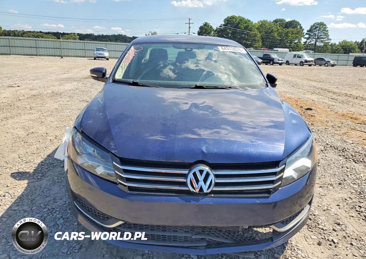2015 Volkswagen Passat S VIN:1VWAT7A32FC031901 - 5