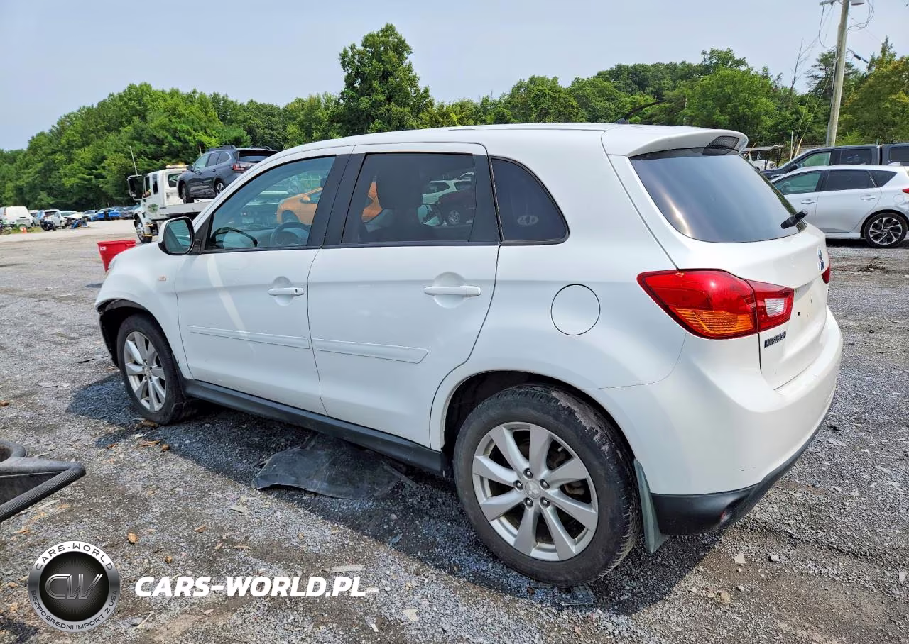 2014 Mitsubishi Outlander Sport Es VIN:4A4AP3AU8EE023726 - 2