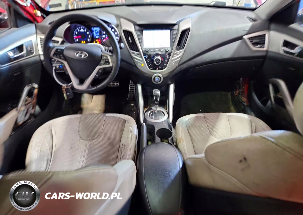 2012 Hyundai Veloster Base VIN:KMHTC6AD9CU051580 - 8