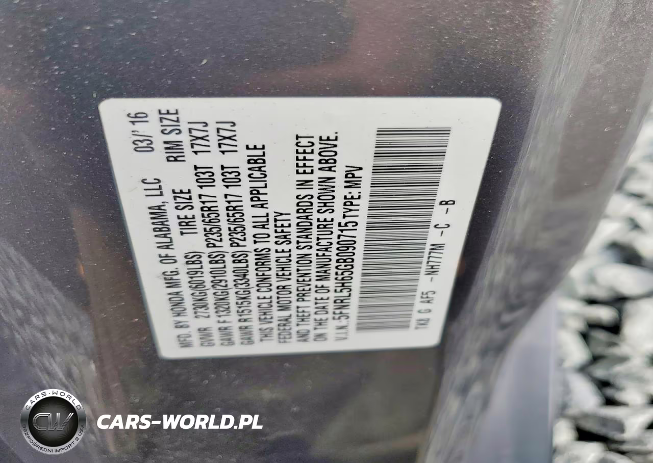 2016 Honda Odyssey Exl VIN:5FNRL5H65GB090715 - 13