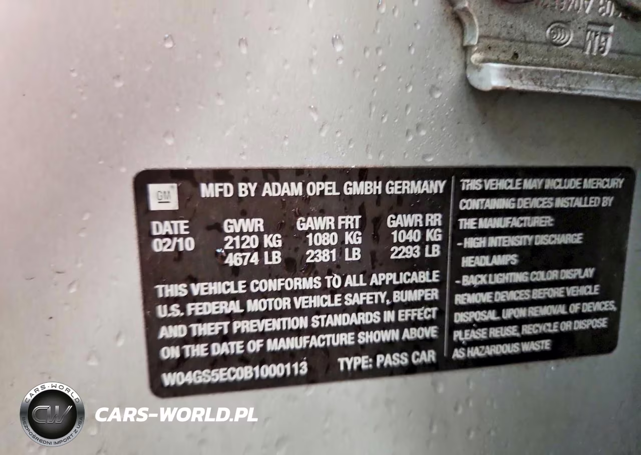 2011 Buick Regal Cxl VIN:W04GS5EC0B1000113 - 12