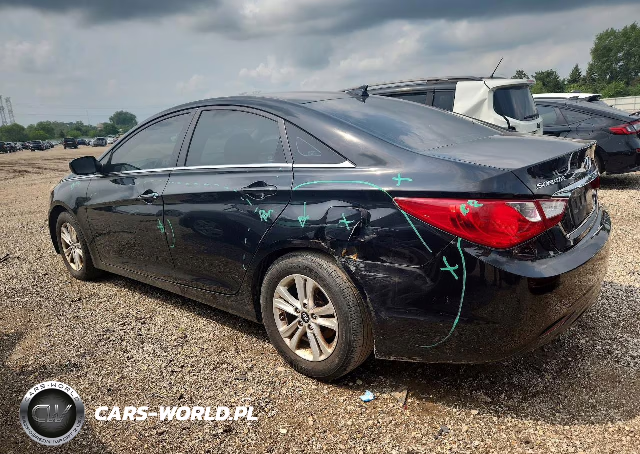 2013 Hyundai Sonata Gls VIN:5NPEB4AC6DH759020 - 2