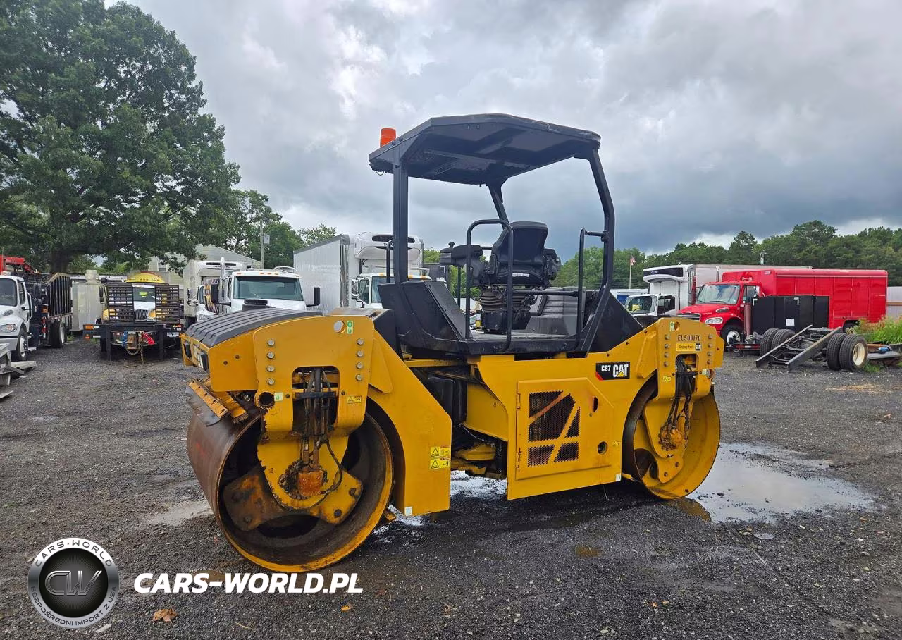 2018 Cat Cb7 Double Drum Roller VIN:CAT00CB7HEL500170 - 4