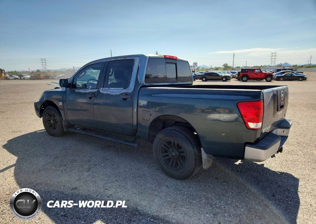 2004 Nissan Titan Xe VIN:1N6AA07A44N502628 - 2