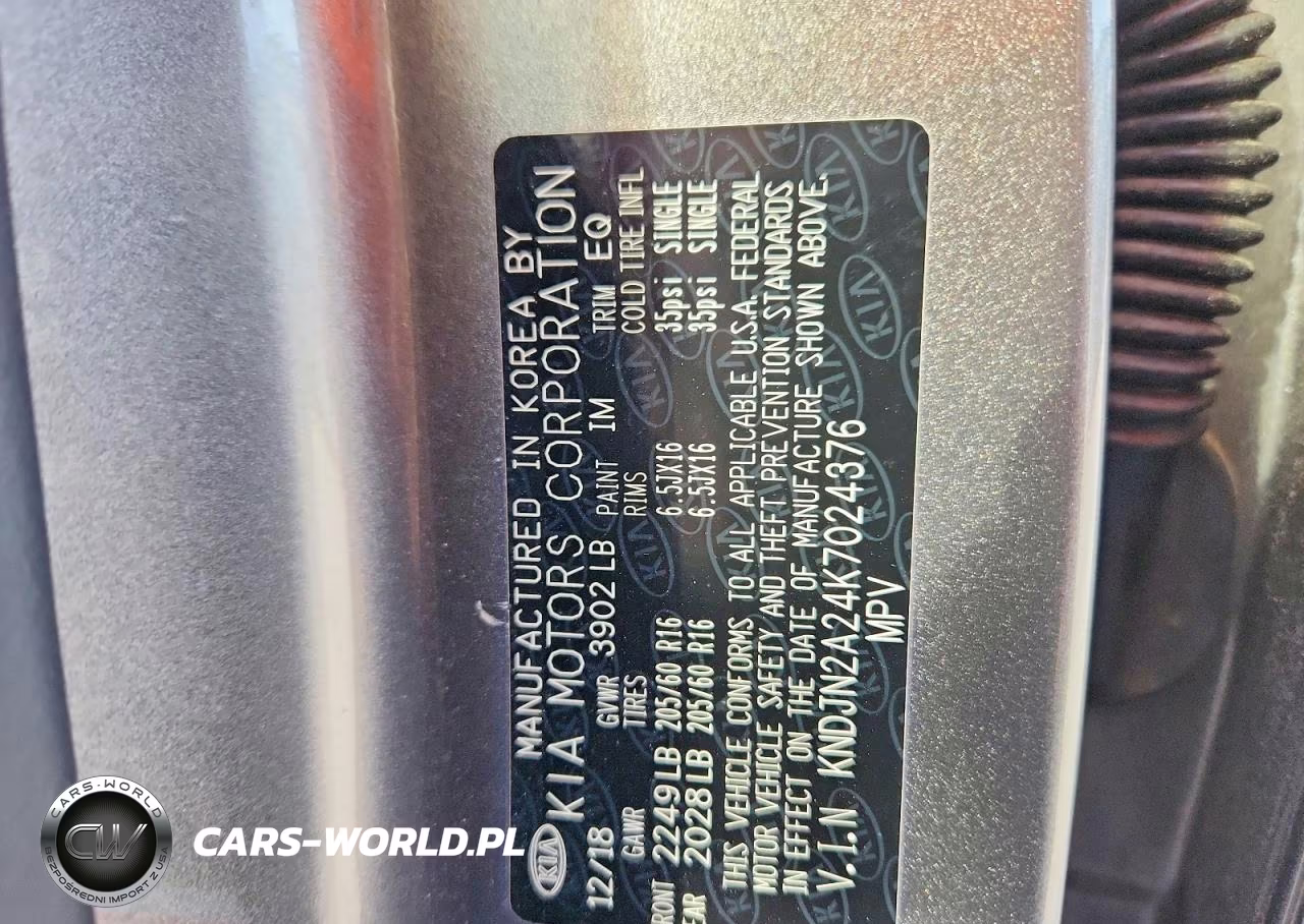 2019 Kia Soul Base VIN:KNDJN2A24K7024376 - 13