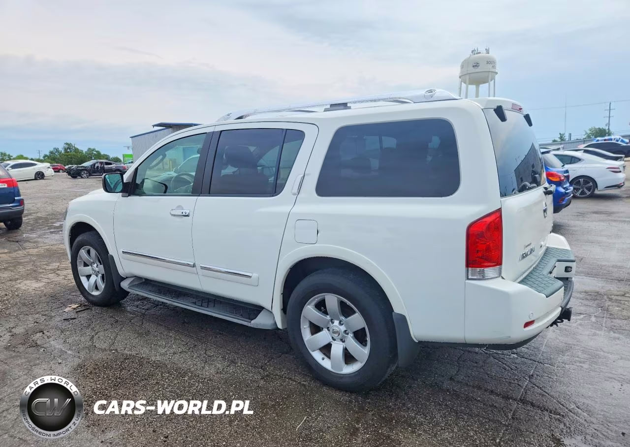 2012 Nissan Armada Sv VIN:5N1BA0NC9CN600317 - 2