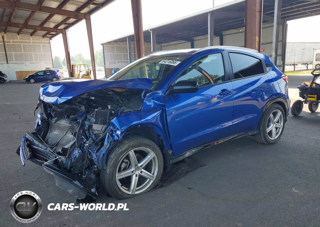2021 Honda Hr-V Sport VIN:3CZRU6H1XMM749008 - 1