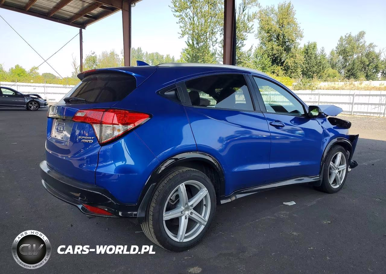 2021 Honda Hr-V Sport VIN:3CZRU6H1XMM749008 - 3