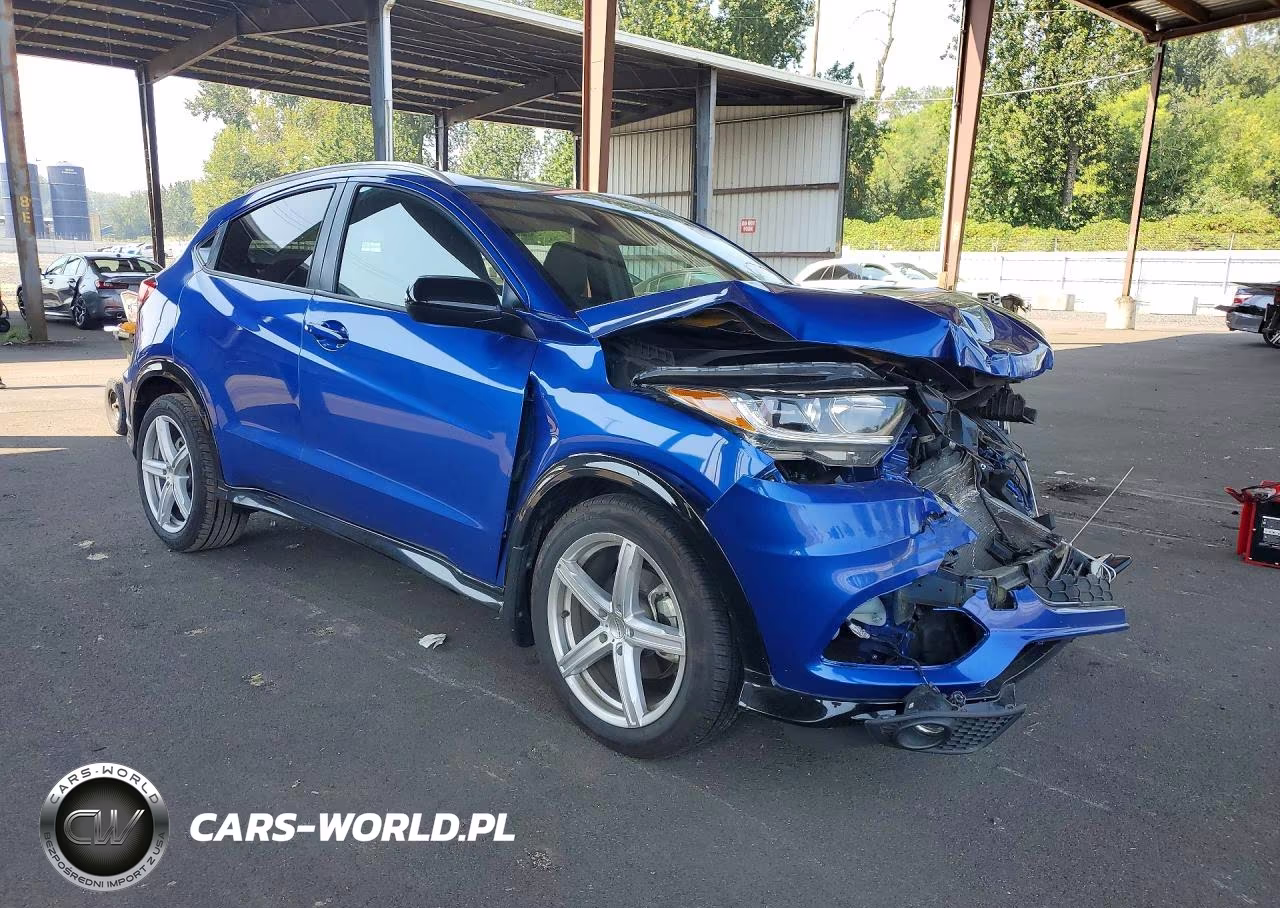 2021 Honda Hr-V Sport VIN:3CZRU6H1XMM749008 - 4