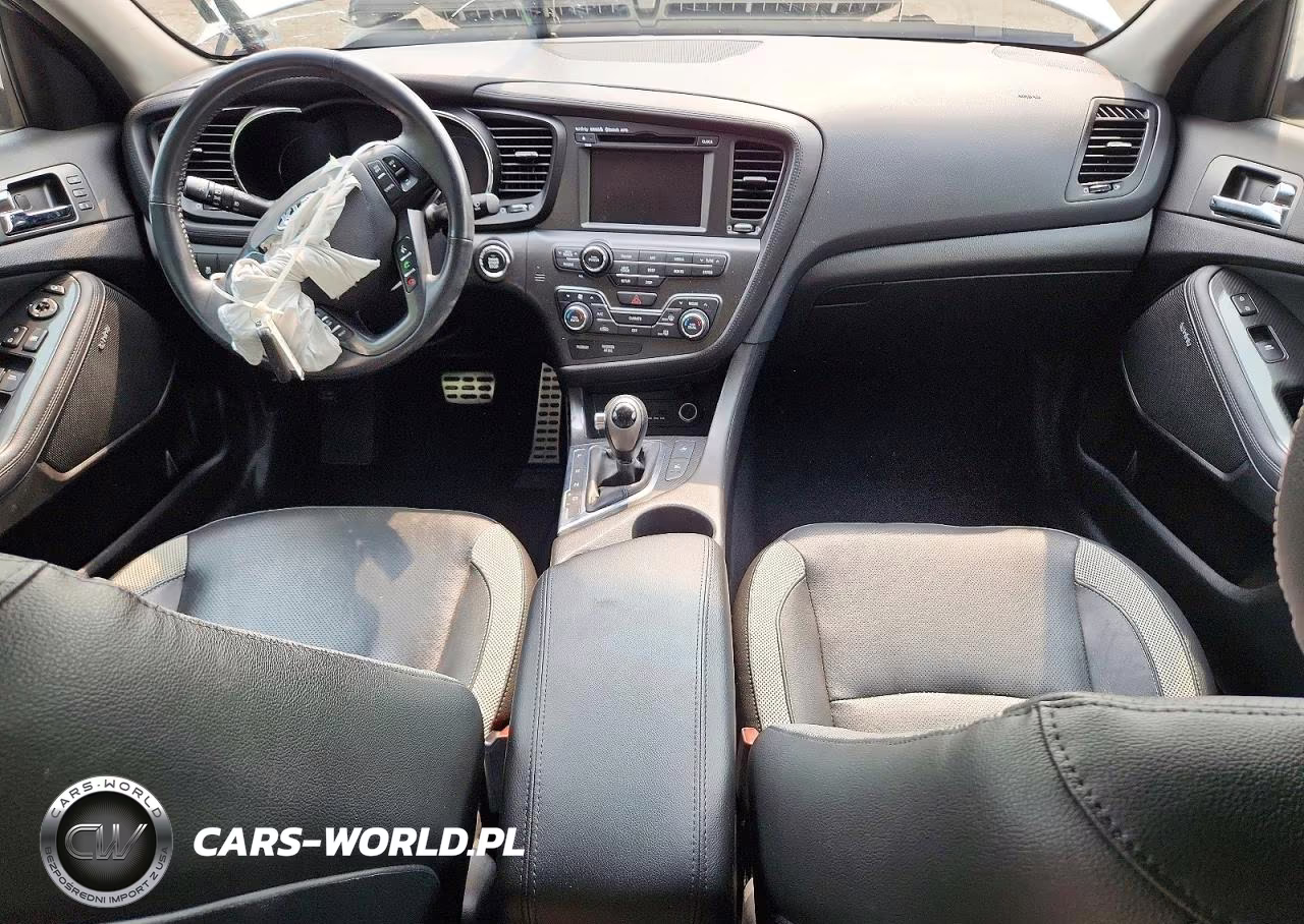 2013 Kia Optima Sx VIN:5XXGR4A61DG243156 - 8