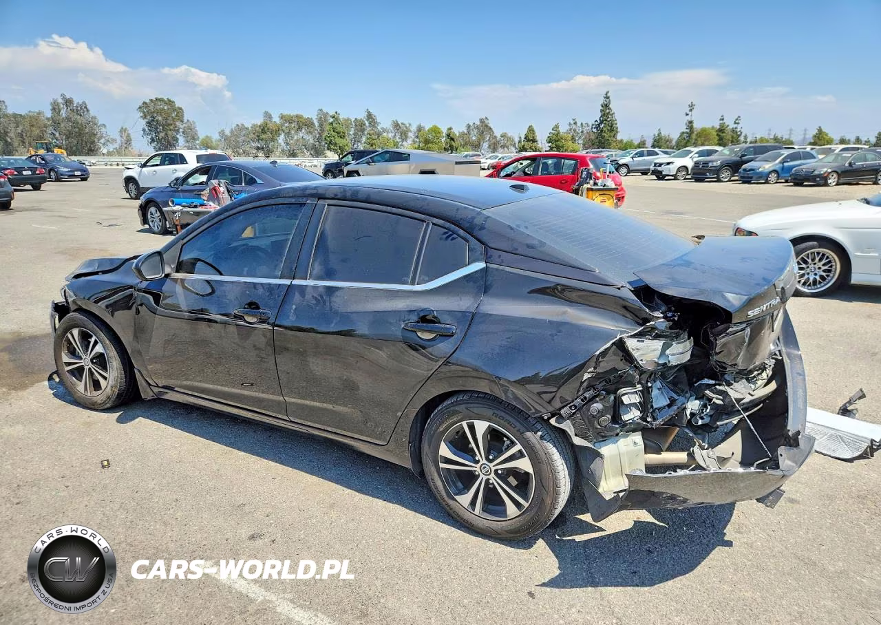 2021 Nissan Sentra Sv VIN:3N1AB8CV3MY323798 - 2