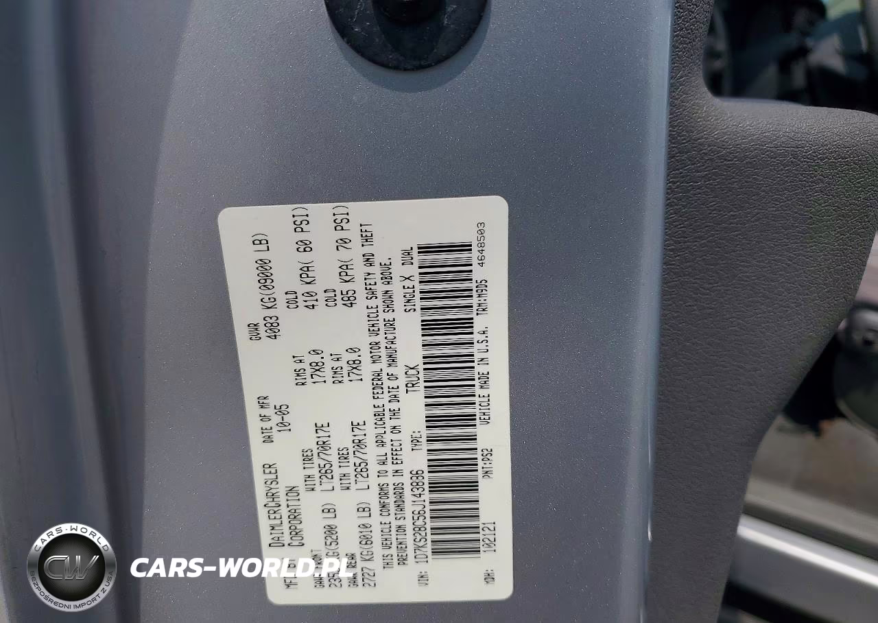 2006 Dodge Ram 2500 St VIN:1D7KS28C56J143886 - 12
