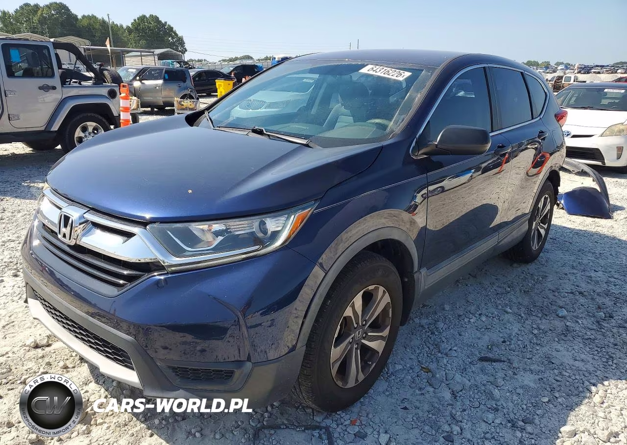 2017 Honda Cr-V Lx VIN:2HKRW6H39HH215155 - 1