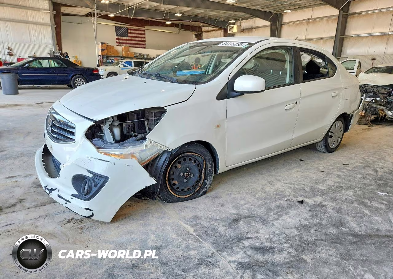 2017 Mitsubishi Mirage G4 Es VIN:ML32F3FJ8HHF12357 - 1