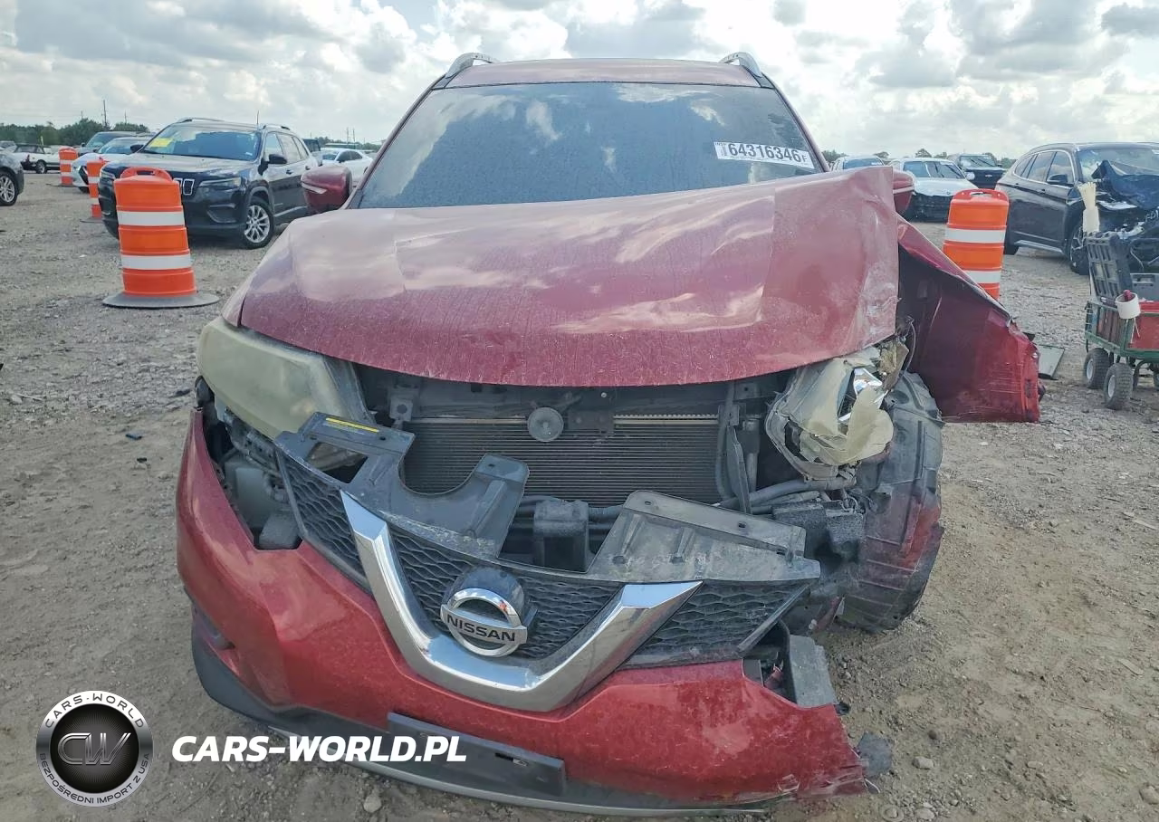 2015 Nissan Rogue Sv VIN:5N1AT2MT1FC920332 - 5
