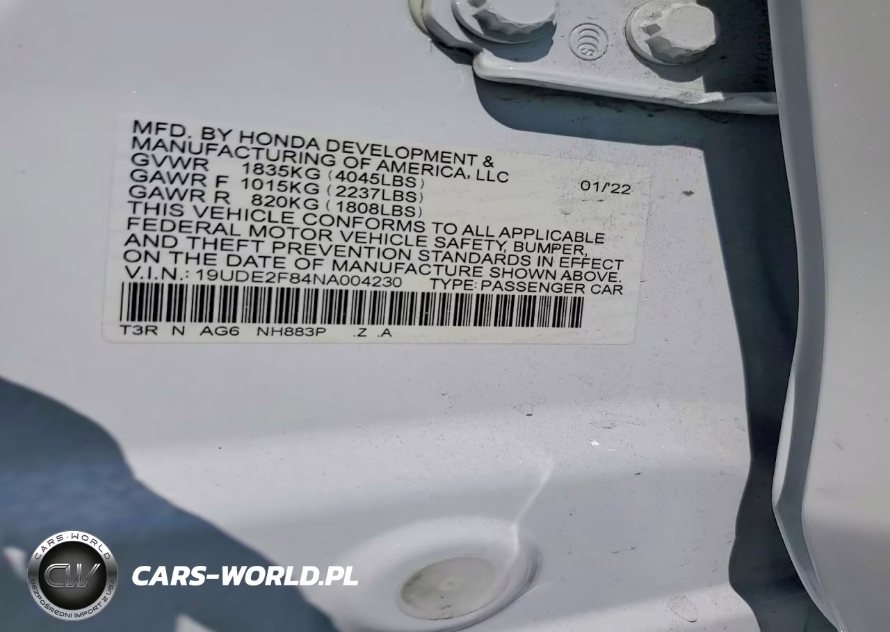 2022 Acura Ilx Premium A-Spec VIN:19UDE2F84NA004230 - 12