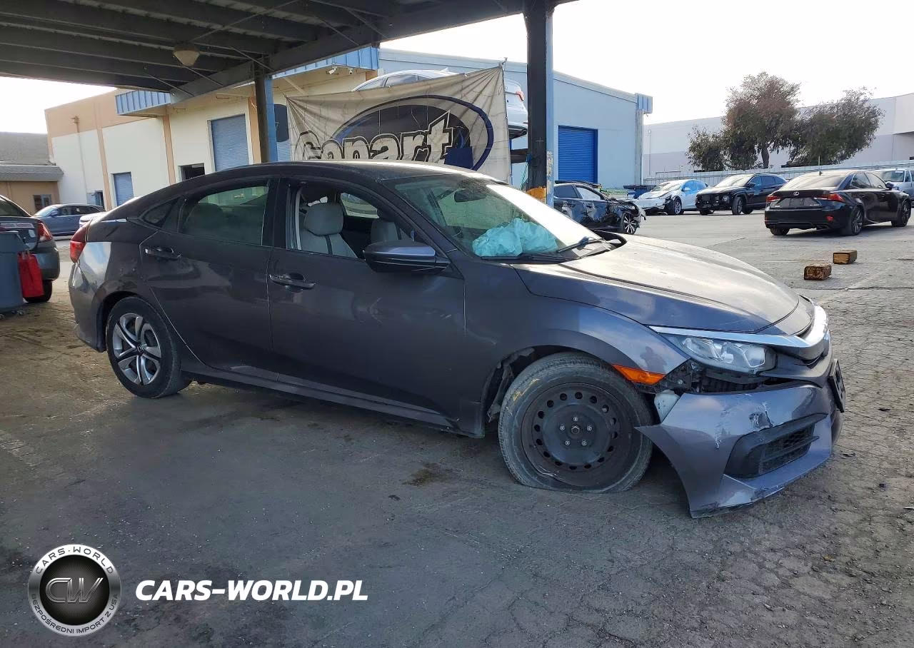 2018 Honda Civic Lx VIN:2HGFC2F56JH588310 - 4