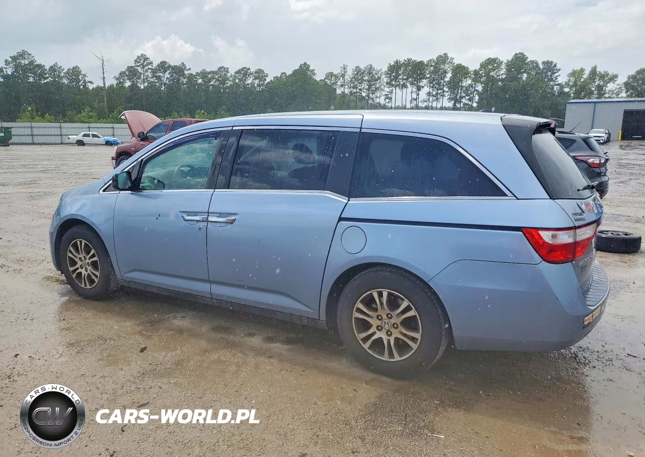 2013 Honda Odyssey Exl VIN:5FNRL5H64DB002667 - 2