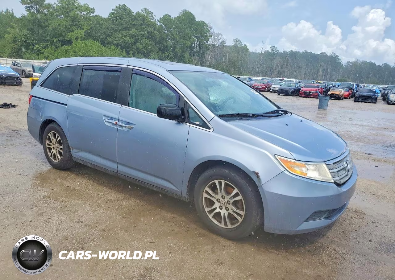 2013 Honda Odyssey Exl VIN:5FNRL5H64DB002667 - 4