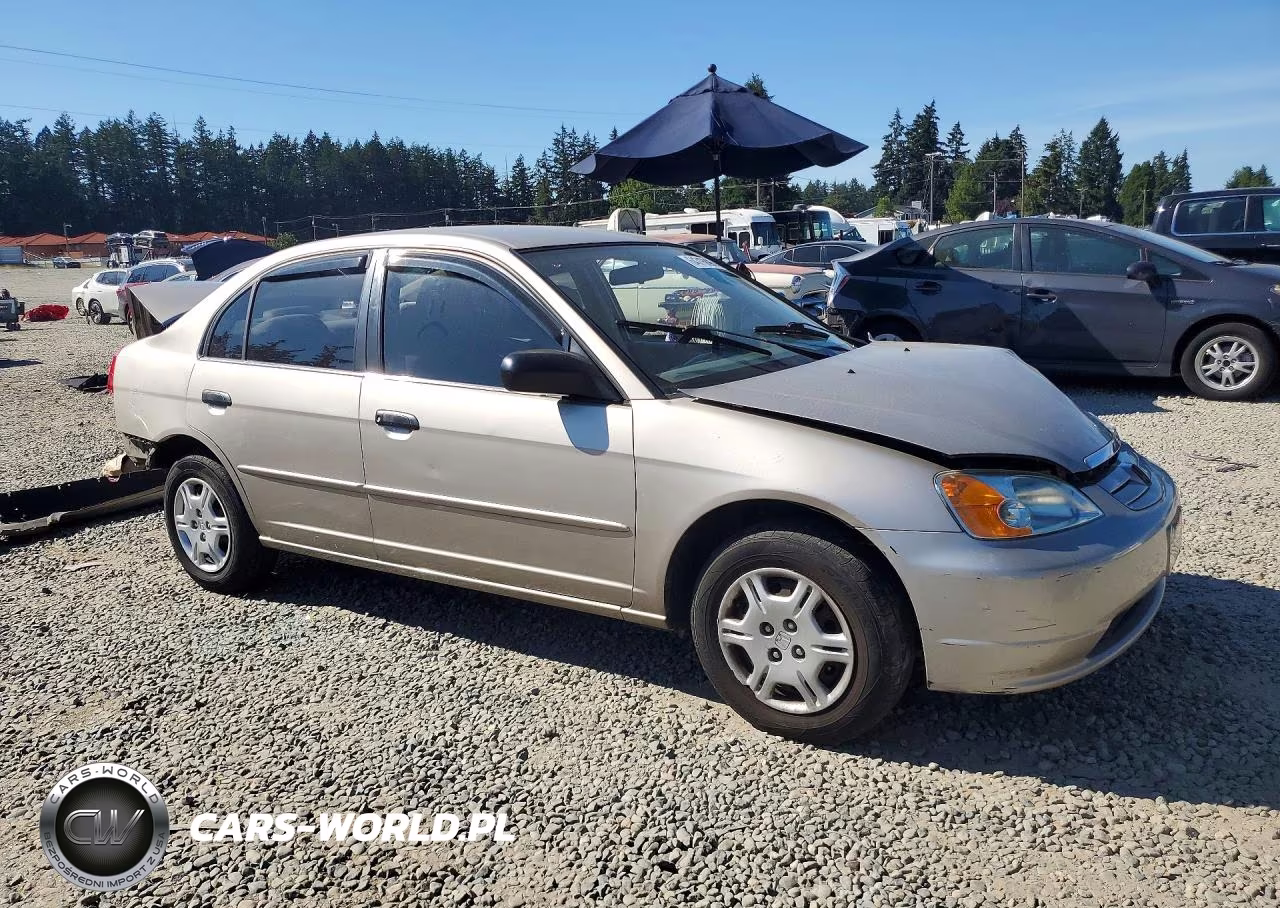 2001 HONDA CIVIC LX VIN:2HGES16531H592825 - 4