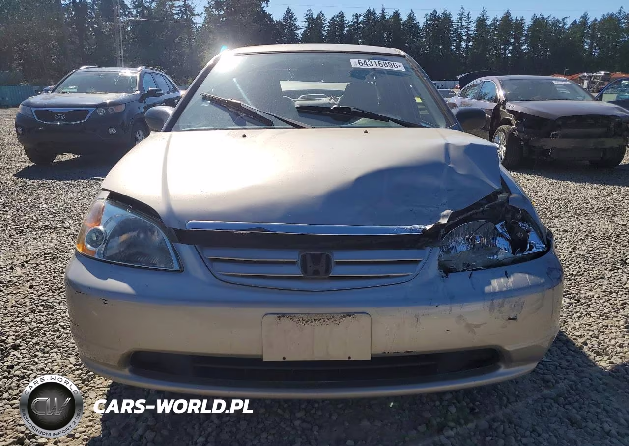 2001 HONDA CIVIC LX VIN:2HGES16531H592825 - 5