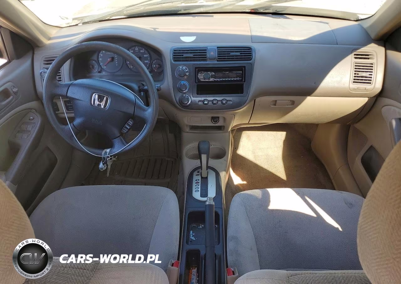 2001 HONDA CIVIC LX VIN:2HGES16531H592825 - 8