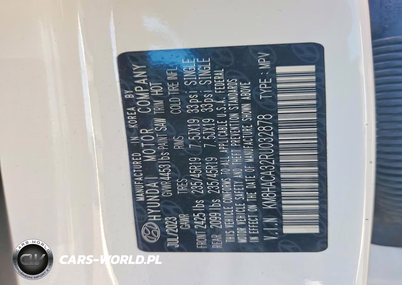 2024 Hyundai Kona N Line VIN:KM8HACA32RU032878 - 13