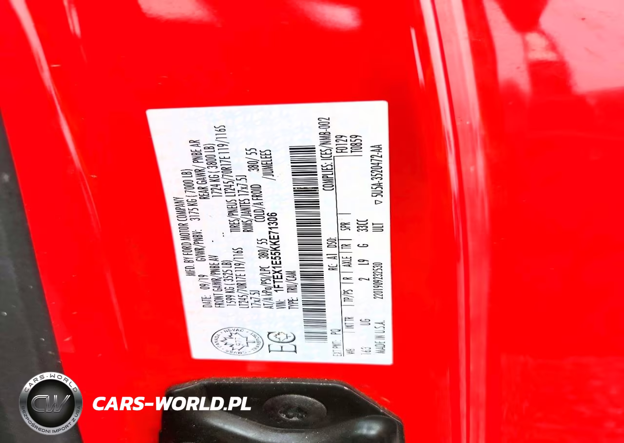2019 Ford F150 Xlt VIN:1FTEX1E55KKE71306 - 12