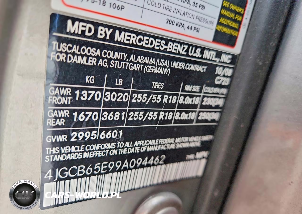 2009 Mercedes-Benz R 350 4Matic VIN:4JGCB65E99A094462 - 13