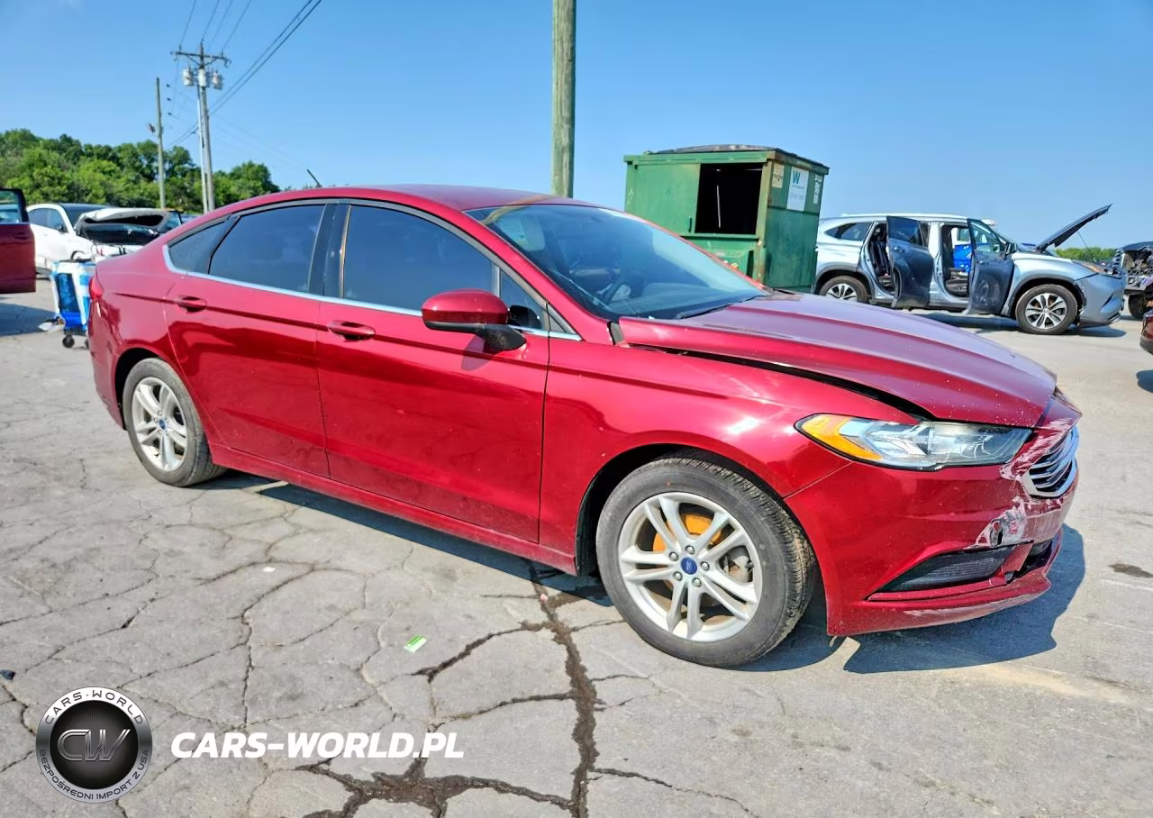 2018 Ford Fusion Se VIN:3FA6P0HD6JR165104 - 4