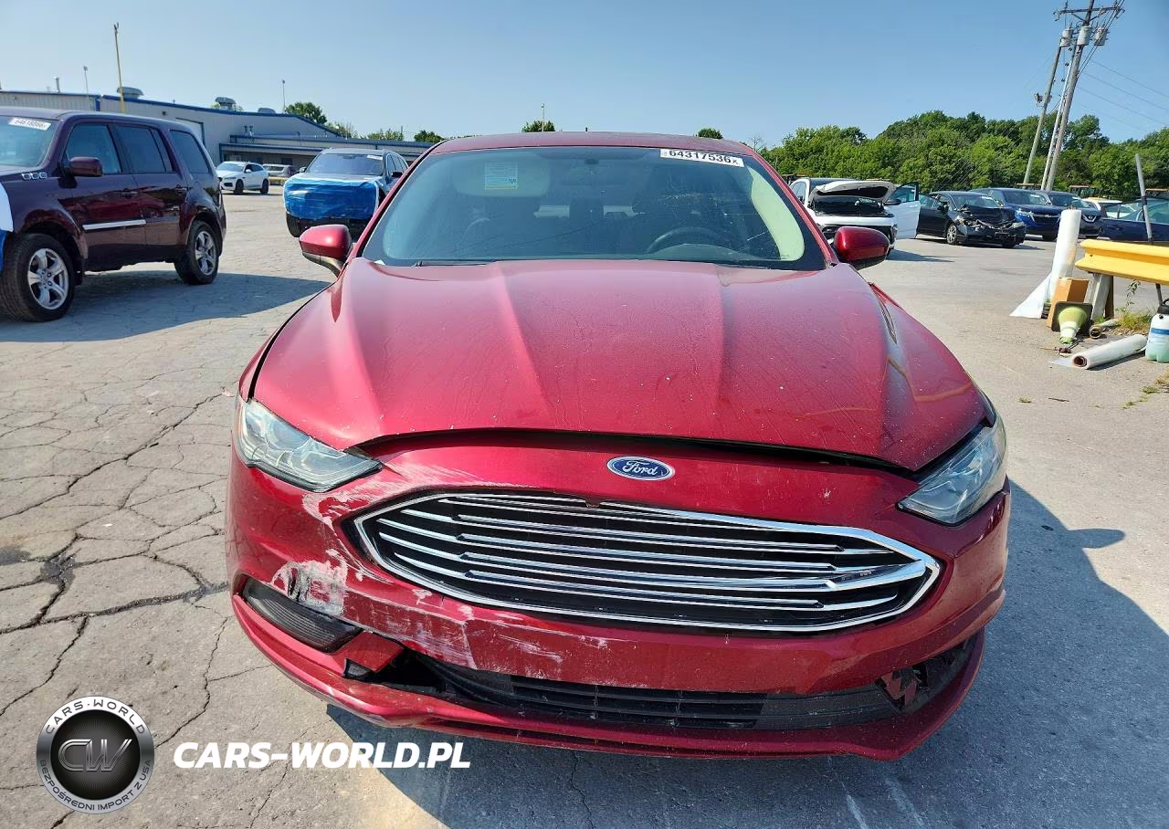 2018 Ford Fusion Se VIN:3FA6P0HD6JR165104 - 5