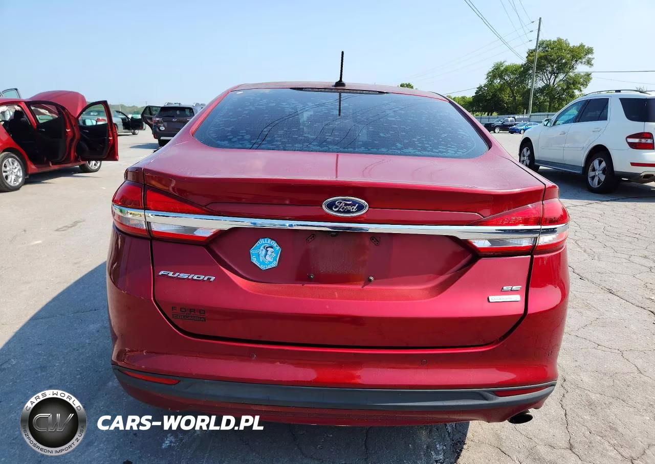 2018 Ford Fusion Se VIN:3FA6P0HD6JR165104 - 6