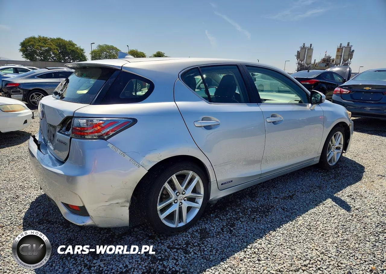 2016 Lexus Ct 200 VIN:JTHKD5BH1G2256786 - 3