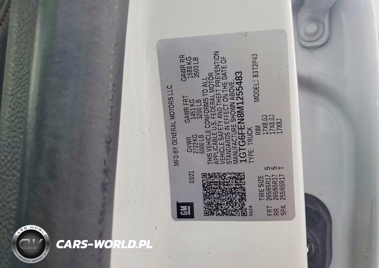 2021 GMC Canyon At4 VIN:1GTG6FEN8M1255483 - 12