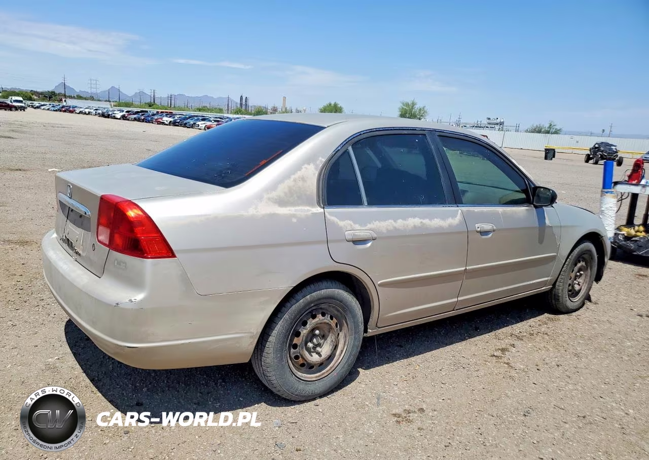 2002 Honda Civic Lx VIN:JHMES16522S005375 - 3