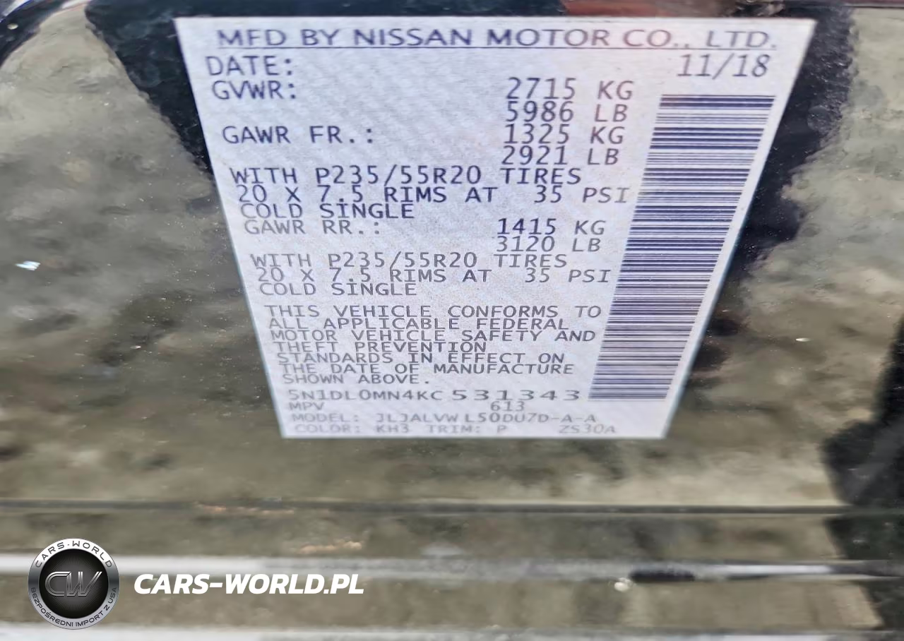 2019 Infiniti Qx60 Luxe VIN:5N1DL0MN4KC531343 - 13