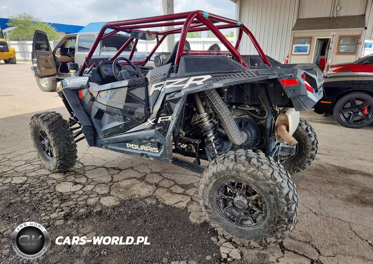 2020 Polaris Rzr Xp Turbo Utility Vehicle VIN:3NSNAF924LF137344 - 4