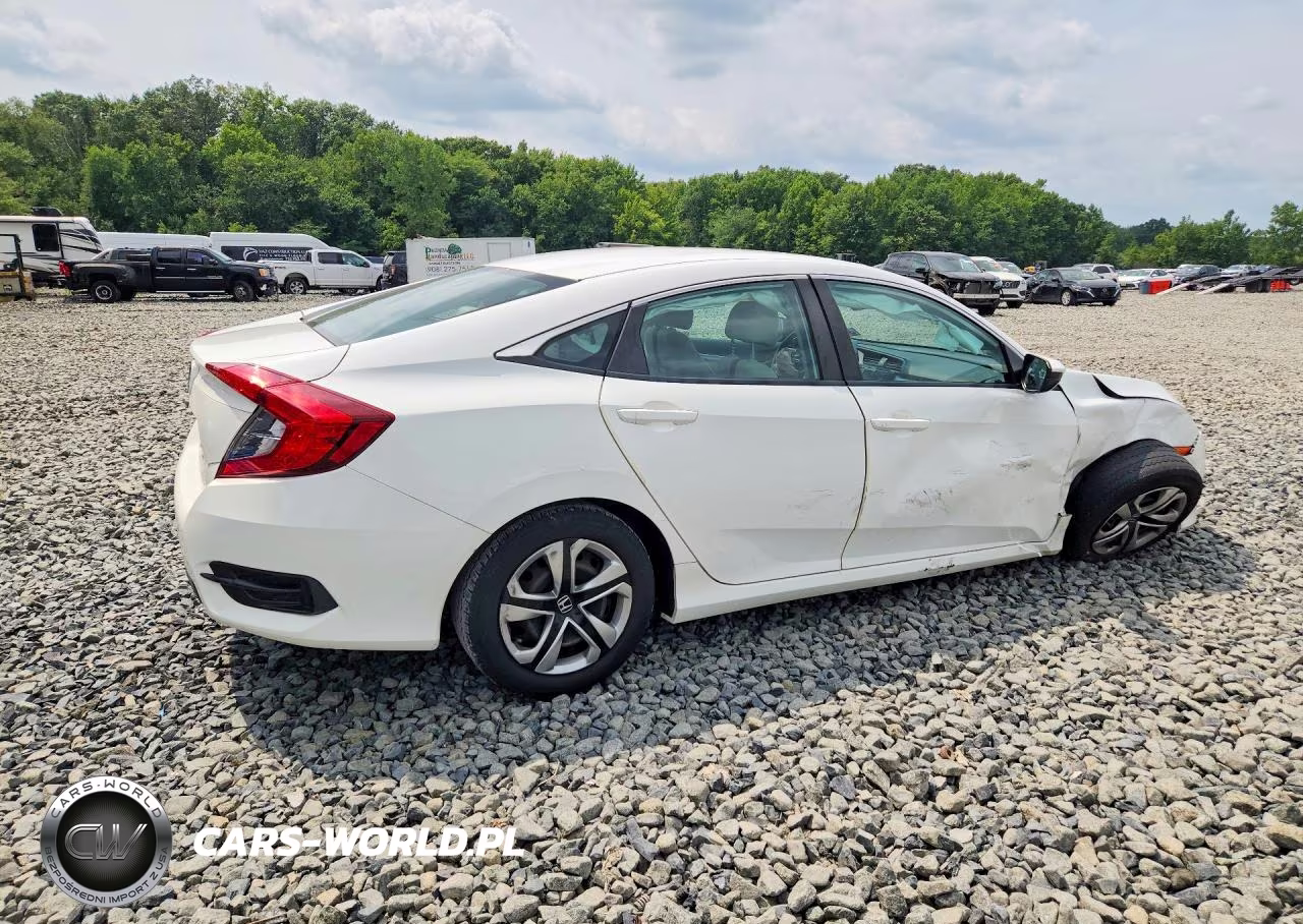 2018 Honda Civic Lx VIN:2HGFC2F56JH587156 - 3