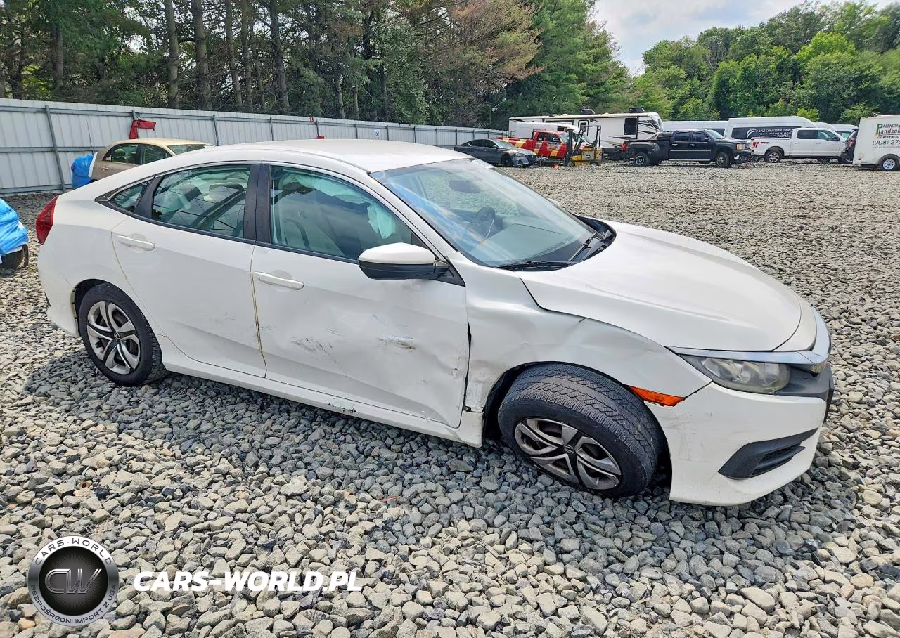 2018 Honda Civic Lx VIN:2HGFC2F56JH587156 - 4