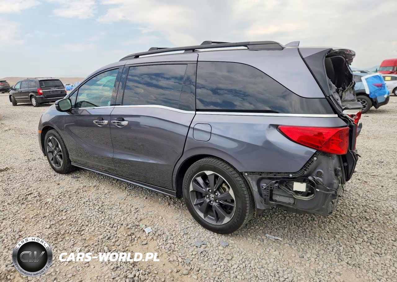 2022 Honda Odyssey Elite VIN:5FNRL6H91NB045834 - 2