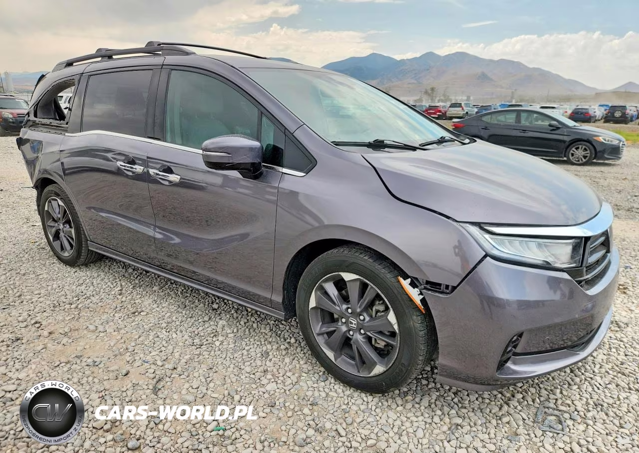 2022 Honda Odyssey Elite VIN:5FNRL6H91NB045834 - 4