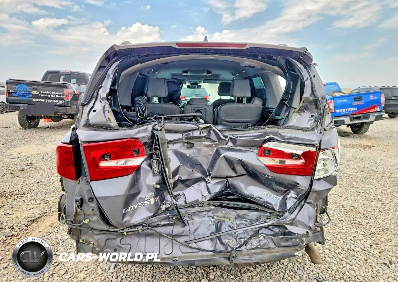 2022 Honda Odyssey Elite VIN:5FNRL6H91NB045834 - 6