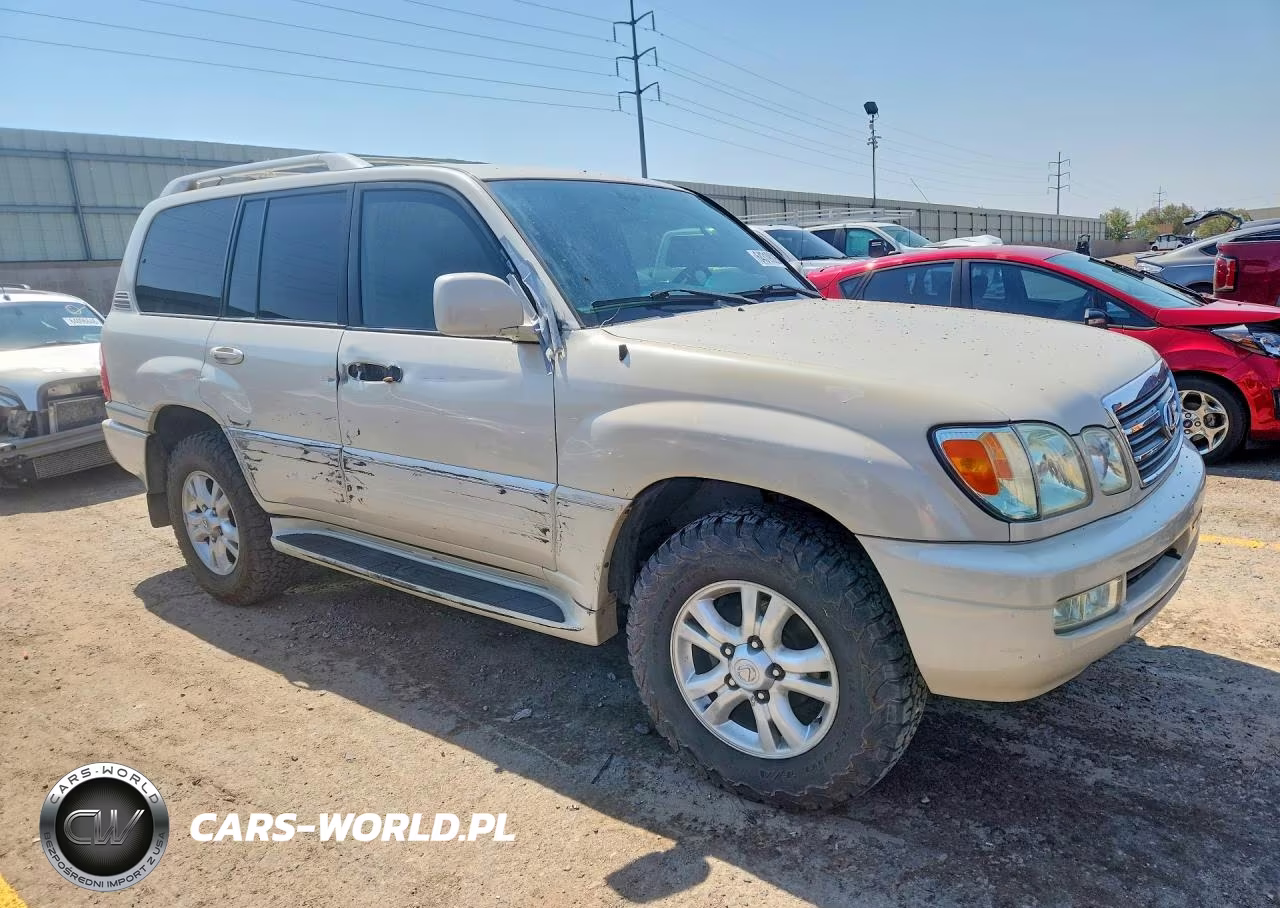2005 Lexus Lx 470 VIN:JTJHT00W853551519 - 4