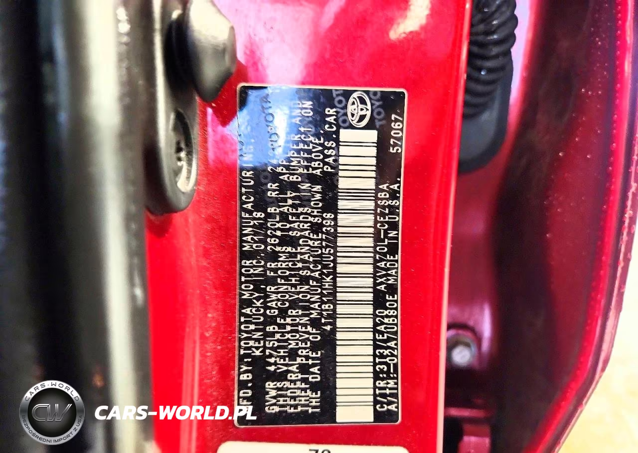 2018 Toyota Camry Se VIN:4T1B11HK1JU577398 - 12