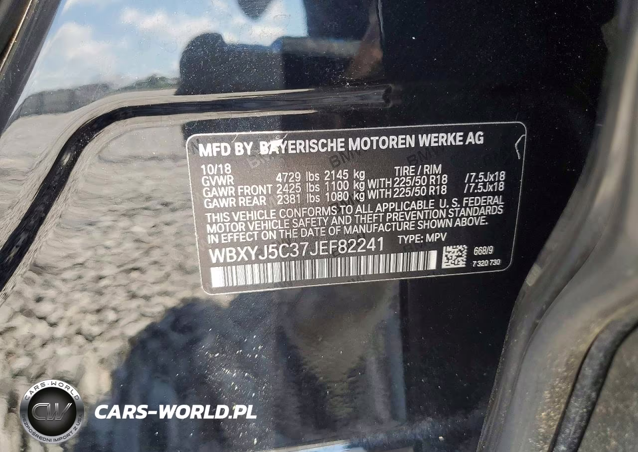 2018 BMW X2 xDrive28I VIN:WBXYJ5C37JEF82241 - 13