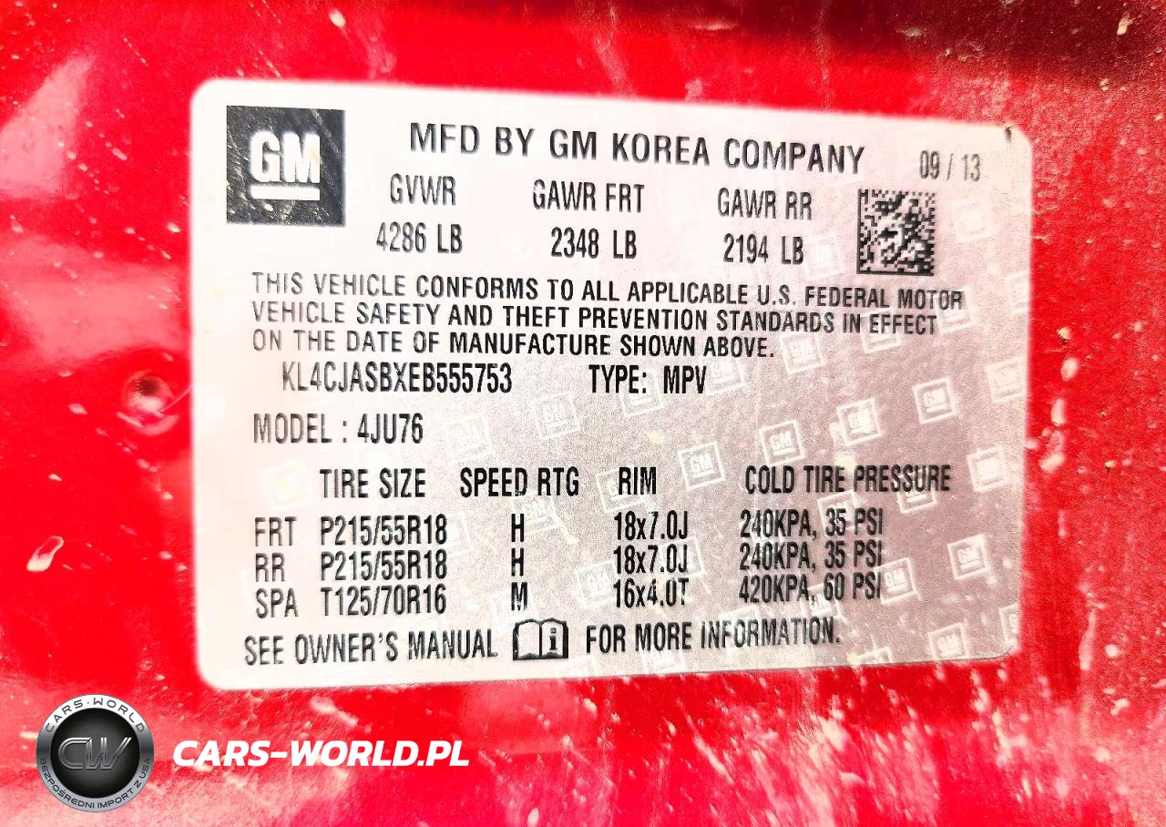 2014 Buick Encore VIN:KL4CJASBXEB555753 - 12