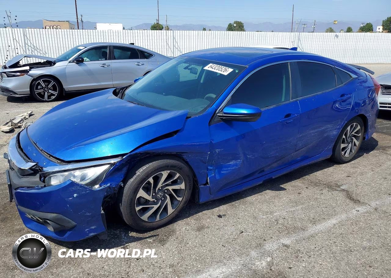 2017 Honda Civic Ex VIN:2HGFC2F71HH535090 - 1