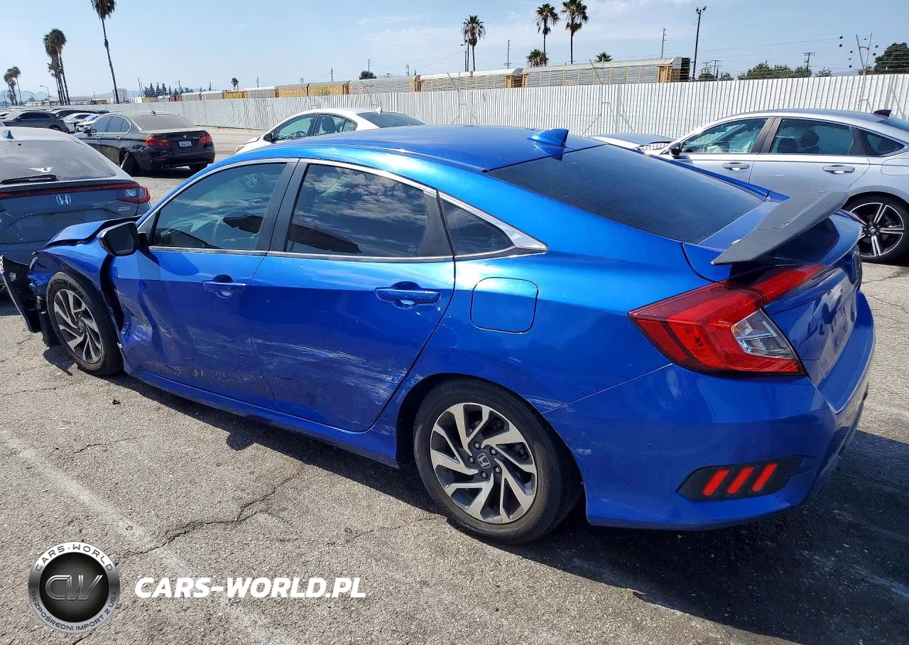 2017 Honda Civic Ex VIN:2HGFC2F71HH535090 - 2